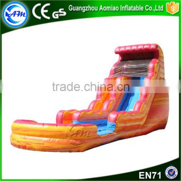 High quality giant inflatable fire truck slide with pool                        
                                                                                Supplier's Choice