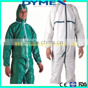 White Disposable Coverall/Disposable Polypropylene Coveralls