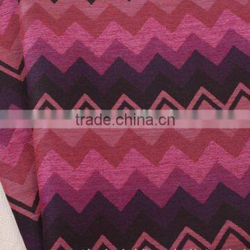 Yarn Dyed Colorful Jacquard Floral Design 100%polyester Sofa Fabric Textile photo-4