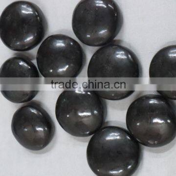 Black Agate Palm Stone Worry Stone Massage Stone Healing stone