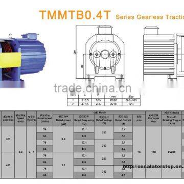 TMMTB4.0T , Traction machine ,Elevator Traction machine