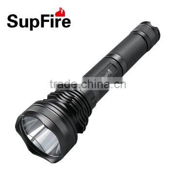Using Xm-l2 T6 Led Flashlight Long Torch Floodlight With 26650 Btteries