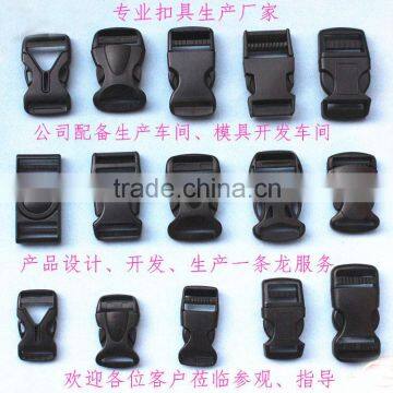 Black Plastic Regulating Buckle High Cost Performance Plastic Buckle for Bags&Belt in Different Sizes photo-5