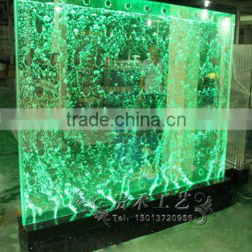 Public Indoor Decoration Led Acrylic Water Bubble Wall photo-4