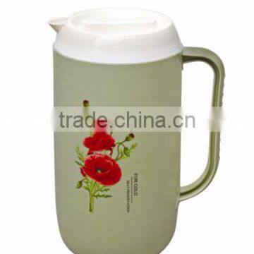 1.5L high quality plastic thermo coffee jug /plastic water jug