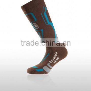 Unisex functional merino wool thermal sport compression socks