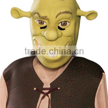 Vinyl Shrek Costume Adult Mask MK044