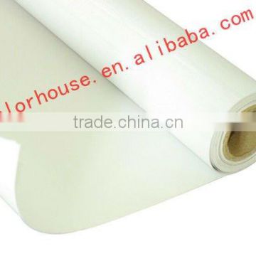 Glossy white self-adhesive solvent vinyl for digital printers