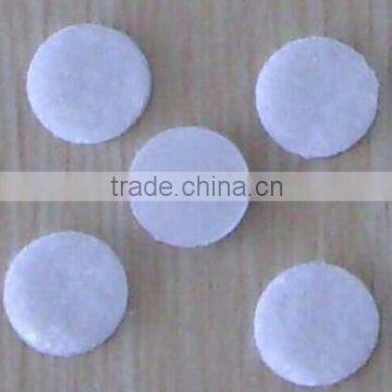 100% Nylon Reusable Round and Square Shape Hook and Loop Tape Back With Gule photo-4