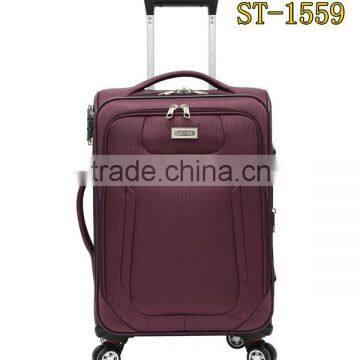 hot sale unique carry on luggage double handle travel luggage bag