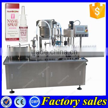 Big discount bottle filling machine,nasal spray filling and packaging machine