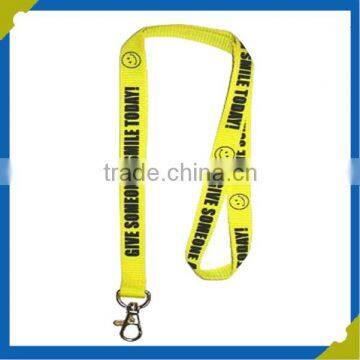 Custom Logo Smooth Nylon Detachable Blank Buckle Lanyards photo-6