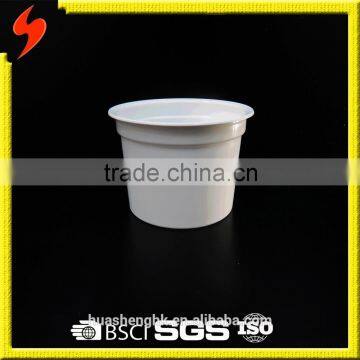 130ml Sanitary Disposable Plastic Takeaway Porridge Cup with Lid