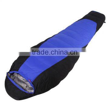 outdoor super light duck down mummy sleeping bag