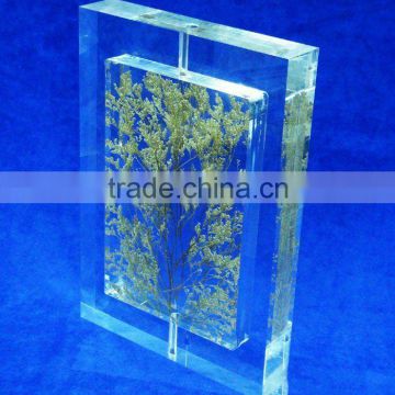 acrylic paper weight block