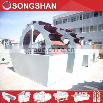 Wheel type sand washer