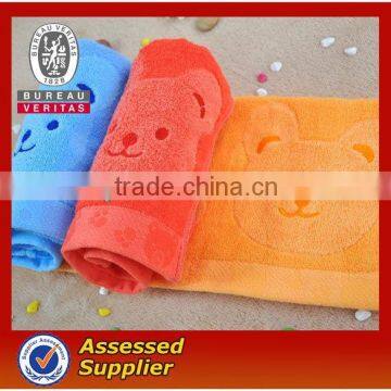 wholesale soft 100% organic bamboo fiber towels for kids/baby