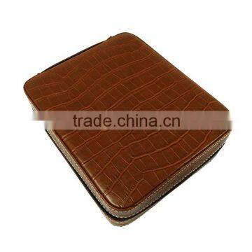 Watch Case,Luxury 4 Sets PU Leather Watch Case With Zipper.