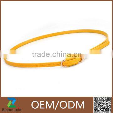 2016 Fashion women PU leather belt for garment decorate