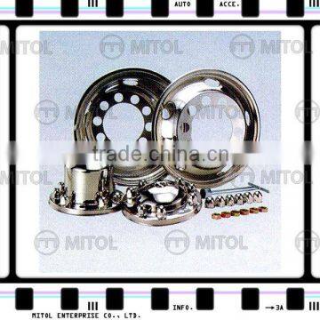 Car Wheel Simulator 22.5",10 Lug/5 hand Hole,Wheel Cover,Hubcaps