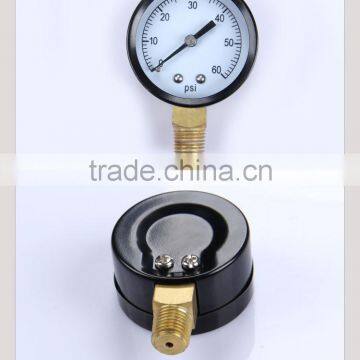 Npt1/8 1500psi Black 20mm Mini Pressure Gauge Stainless Steel Pressure Gauge photo-2