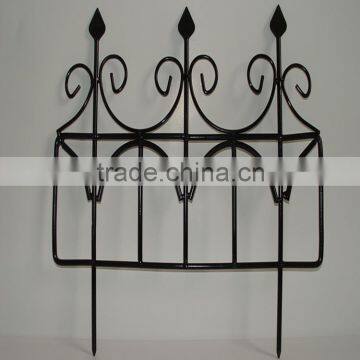 China factory produce cheap steel garden fence