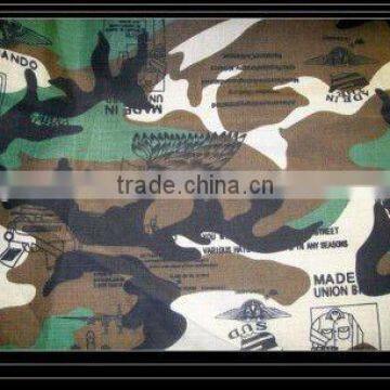 T / C camouflage fabric