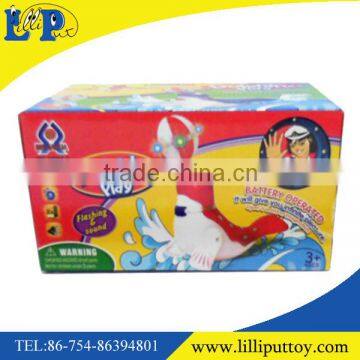 Battery option lighting sea lion toy with sound