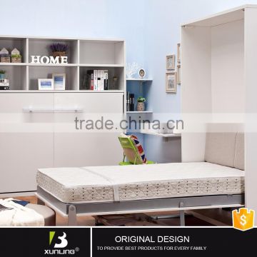 Wooden Furniture Vertical Single Hidden Wall Bed Folding Bed Furniture                        
                                                Quality Choice