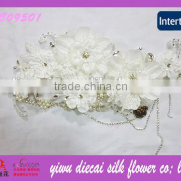 Wedding Lace Flower with Bead Charm Accessories