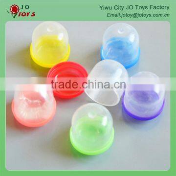 1inch acorn different type colored empty plastic capsules toys