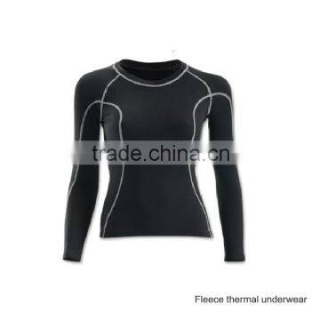 top quality womens cycling nylon fleece thermal underwear