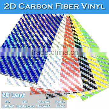 New Design Laser 2D Carbon Fiber Fabric Leather photo-6
