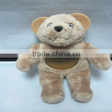 Plush Bear Baby Toy With A Candy Box In Belly