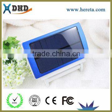 2016 quality portable mobile power bank solar cell