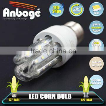  express Epistar Sanan Sumsang low energy light bulbs, 3w-24w corn led light bulbs