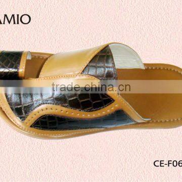 CE-F06 Fashionable Arabic style footwear for men