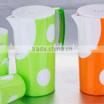 plastic pitcher jug sets with high quality and cheaper price