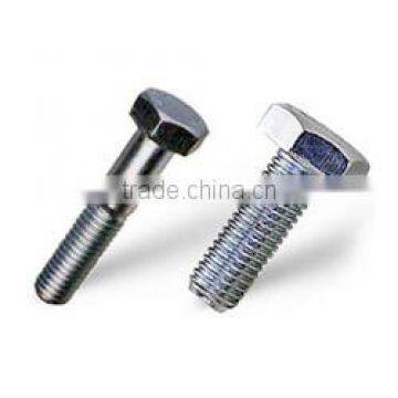 half thread hex bolt