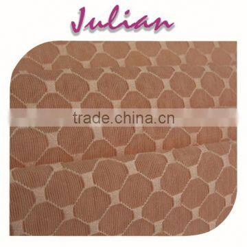 diamond square mesh transparent jacquard 115gsm julian lycra fabric