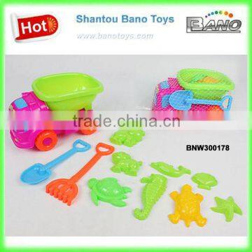 Promotional Toy Truck Sand Beach Toy Truck 11pcs BNW300178