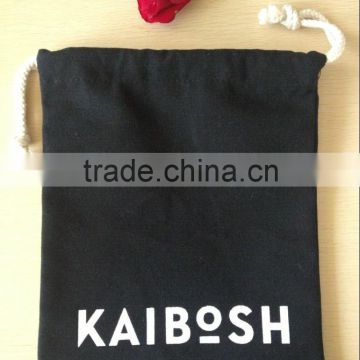 2015 Hot Product Promotional cotton Canvas Drawstring Bag