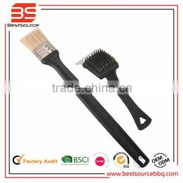 New Style Hot Selling China Products BBQ Double Size Two Style BBQ Grill Brush