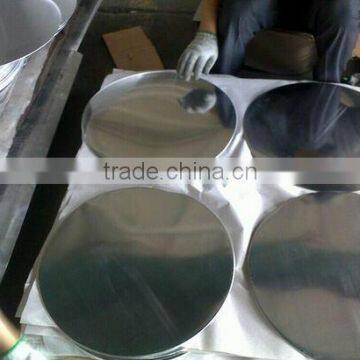 Heavy gauge aluminum discs for utensil