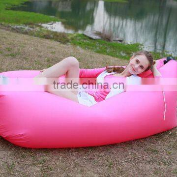 Factory direct sale inflatable sleeping lounger sofa bed air sofa outdoor sofa bed