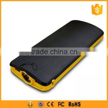 Wholesale alibaba uni power bank 12000mah with reading flashlight