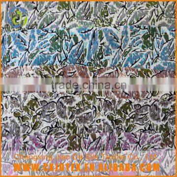 Wholesale new production China market challie fabric custom printed fabric design