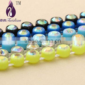 rhinestone trim roll,rhinestone banding ss8