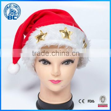 High Quality Red Christmas Hat Santa Hat Santa Clause Hat