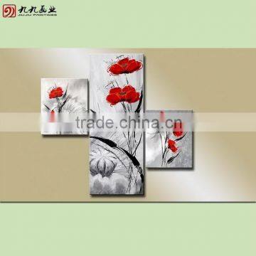 FG-02429 Handmade oil painting beautiful flower paintings